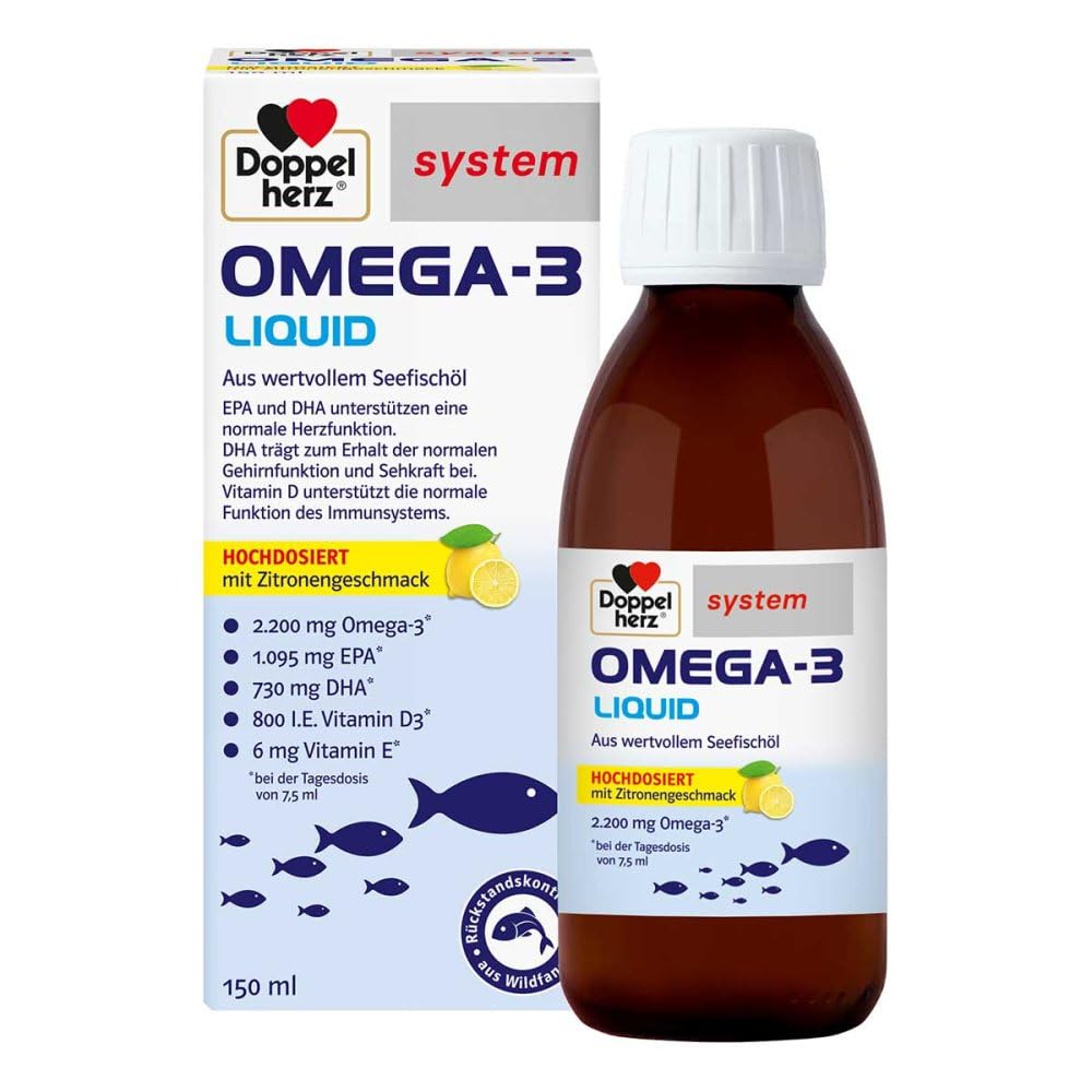 Doppelherz Omega-3 Liquid system 150 ml