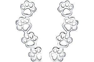 Endearing Paw Print Earrings: Adorn Your Ears with Canine Charm