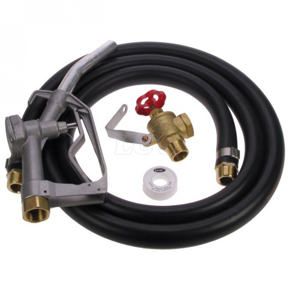L&S Engineers 3Mtr Diesel Fuel Hose Assembly C/W Trigger Nozzle, Tap & Fittings