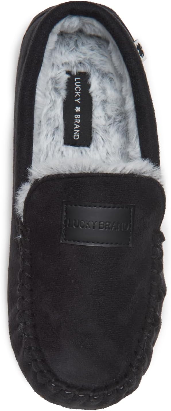 Lucky Brand Boy's Moccasin Slippers – Cozy and Stylish Indoor Footwear for Boys