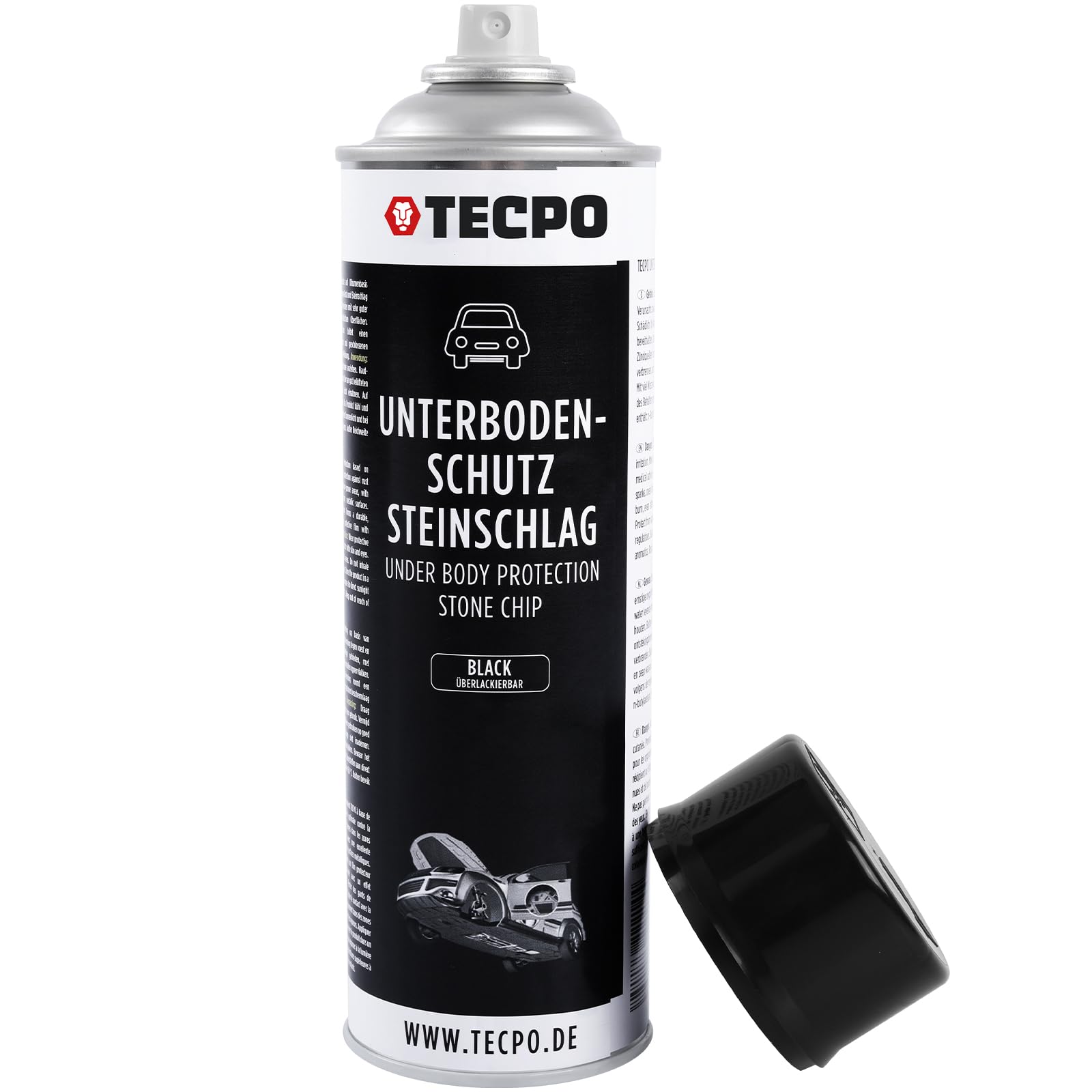 TECPO 12 protectores para el suelo (500 ml), color negro