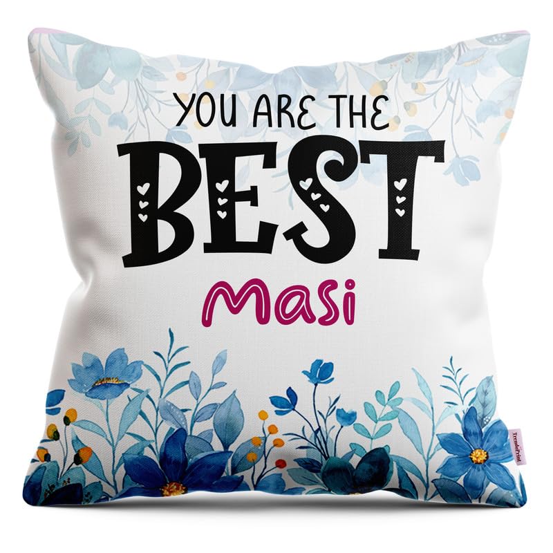 TrendoPrint MASI Cushion Cover with Filler 12x12 Inches