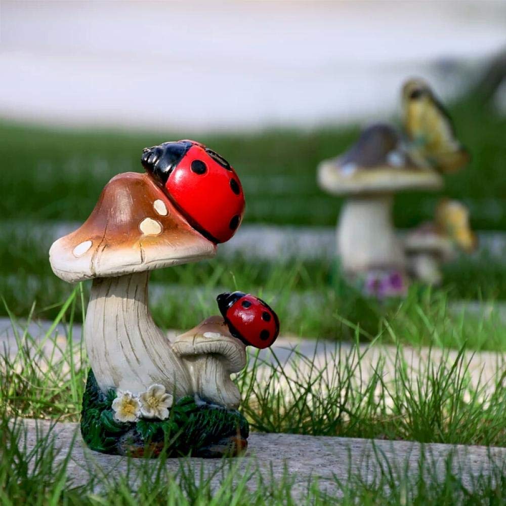 For el hogar y la cocina Figuras coleccionables Estatuas Figuras coleccionables Escultura Estatua Escultura Apreciación Jardín Escultura de resina Mariposa Animal pequeño Decoración de jardín al aire