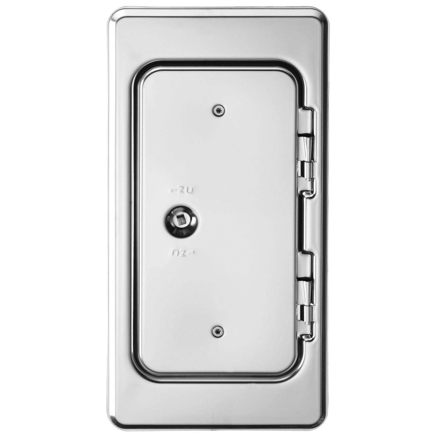 Porte de cheminée Upmann Grille 10115 K15 SV une finition soignée pour l'inspection des conduits