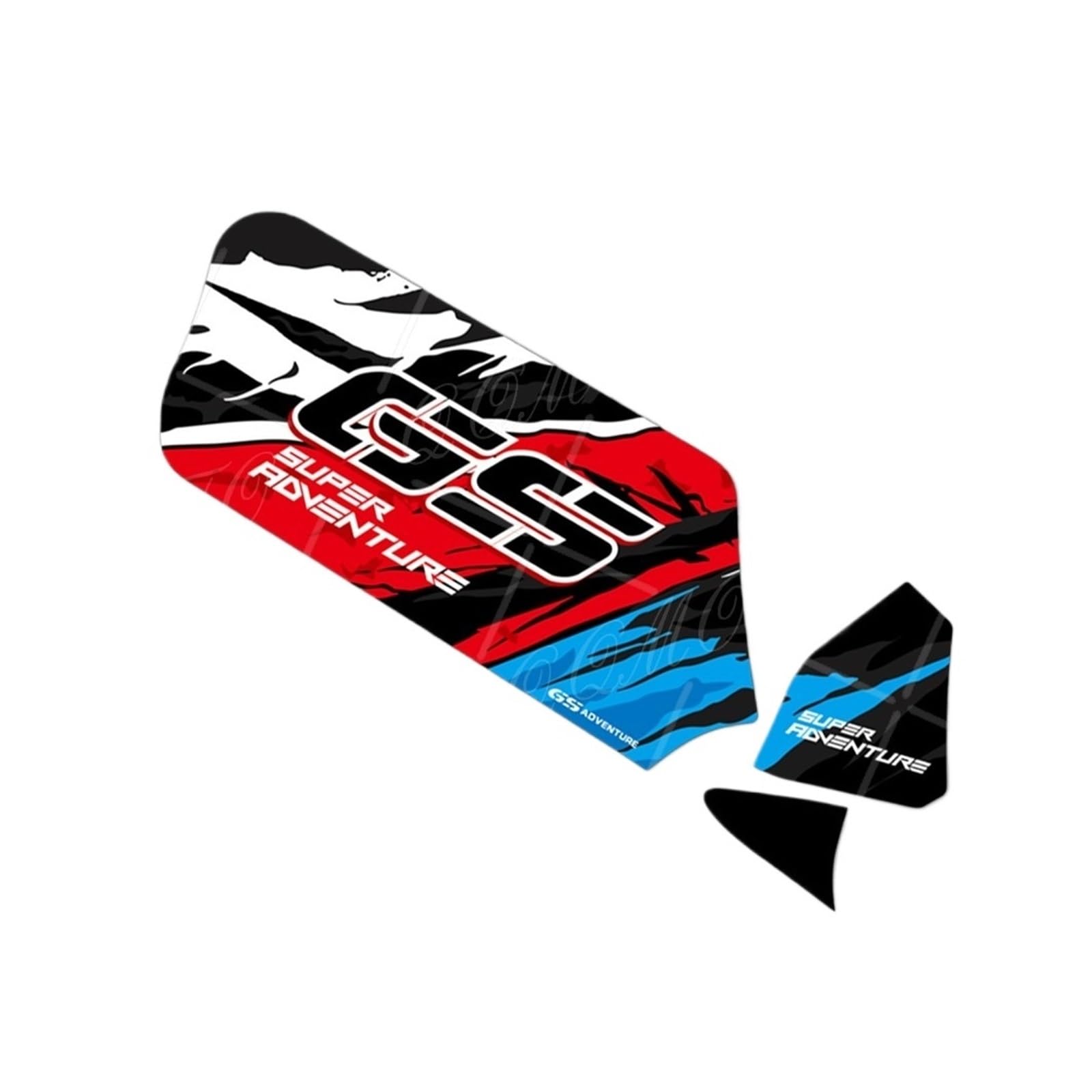 Decoration for R1200 GS/GSA Triple Black 2013-2018 R1250 GS/GSA/ADV 2019-2020 Roating Shaft Swingarm Protection Sticker(3M Sticker 07)