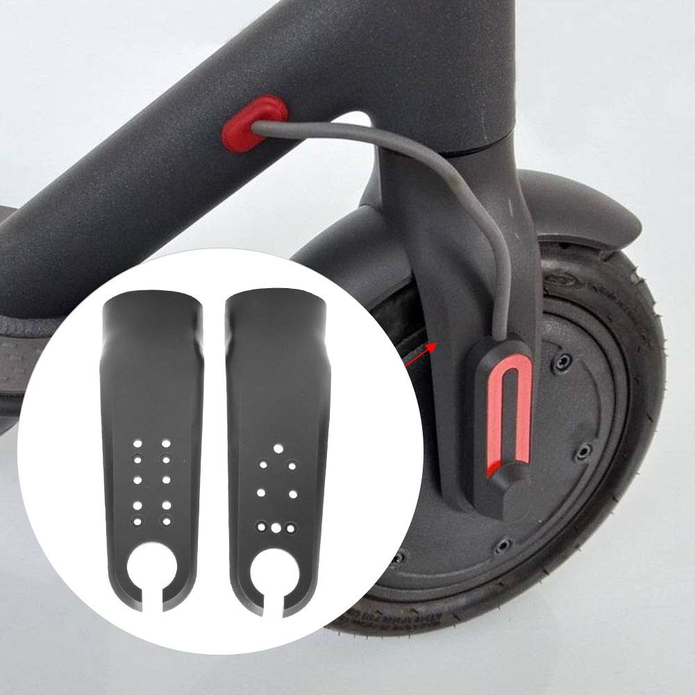 Demeras Cubierta de Horquilla Delantera de Scooter Carcasa de Horquilla Delantera de plástico Compatible con Compatible con Mijia M365 Accesorio de Scooter eléctrico