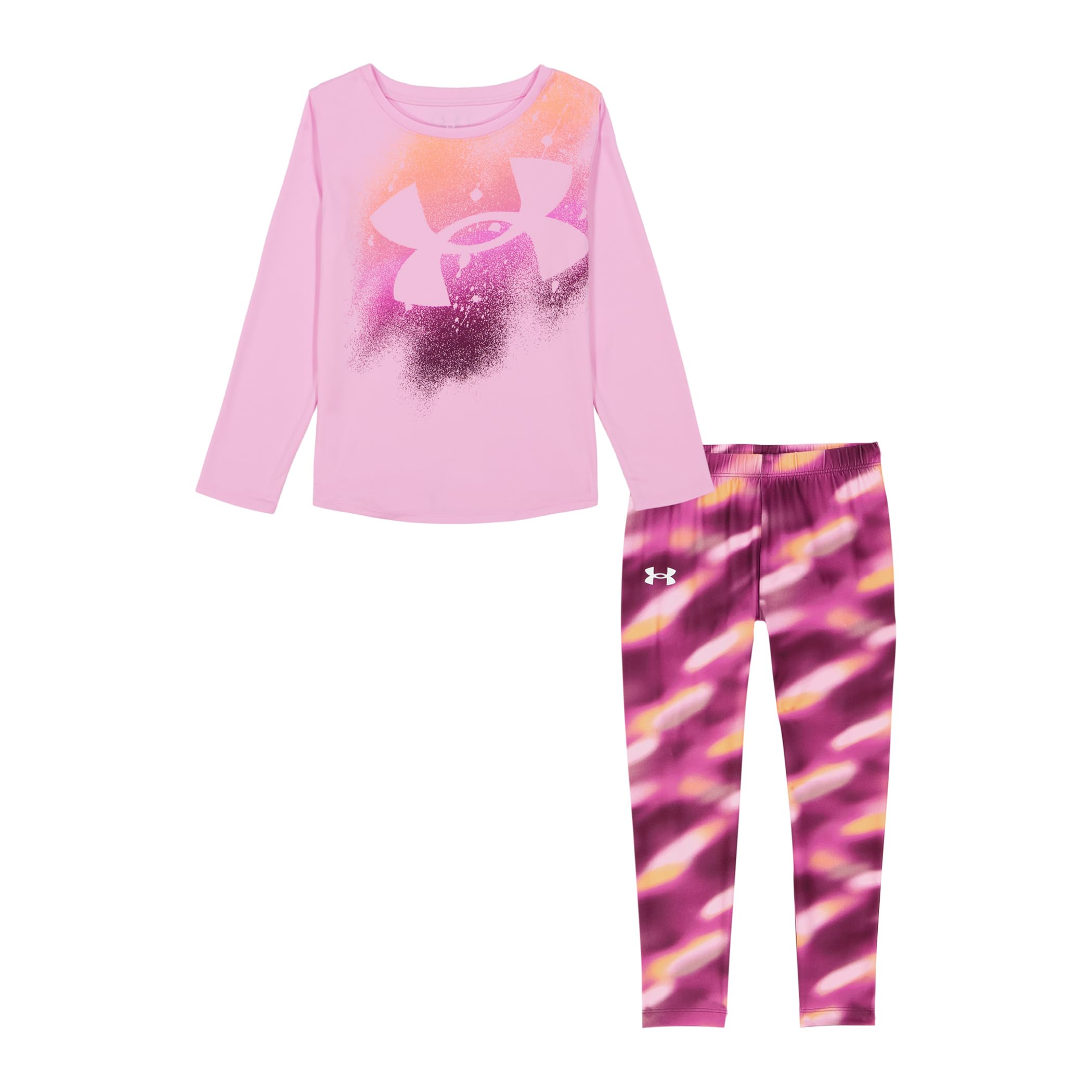 Under Armour Kids Printed LS Leggings Set (Little Kid)