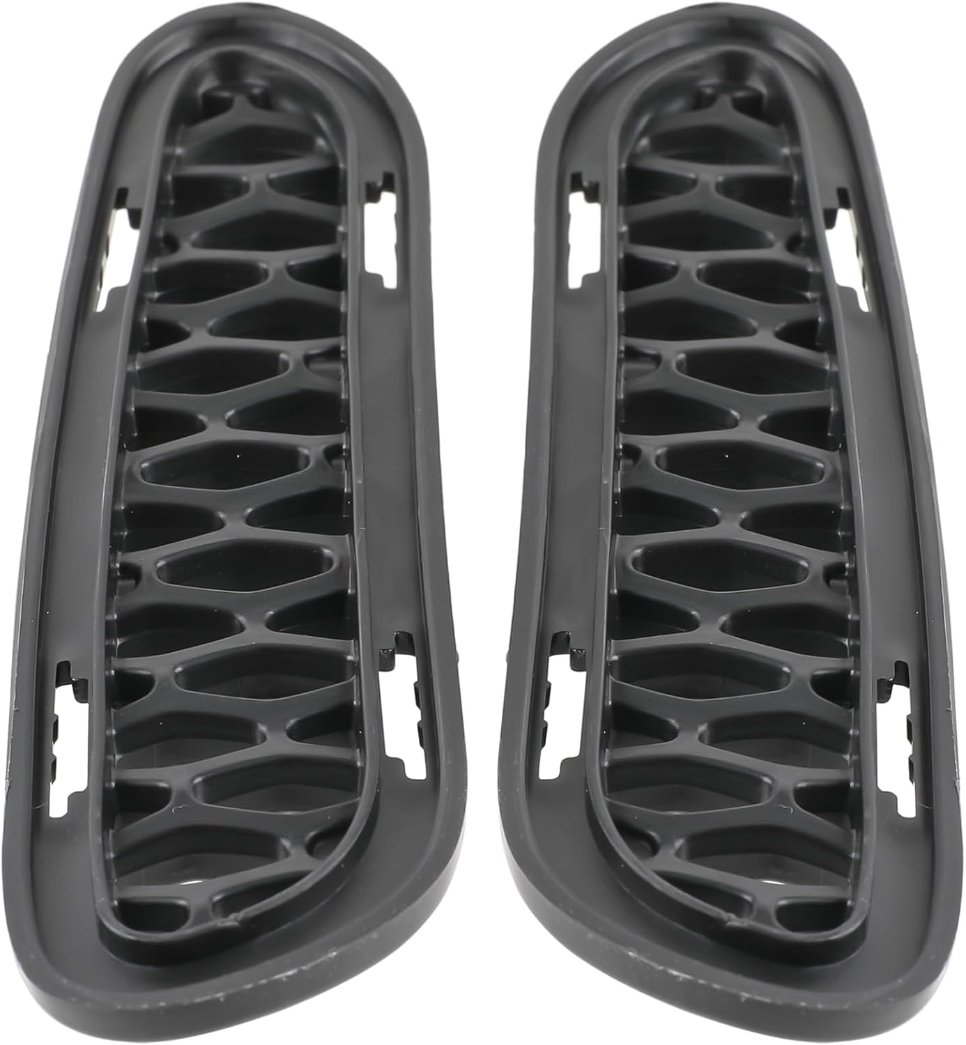 CH1139101 68280725AA 2Pcs Bumper Cover Molding Trim Driver and Passenger Side Compatible with Dodge Charger 2015-2023 CH1138101 68280724AA Rear Bumper Cover Molding Face Bar Trim Bezel