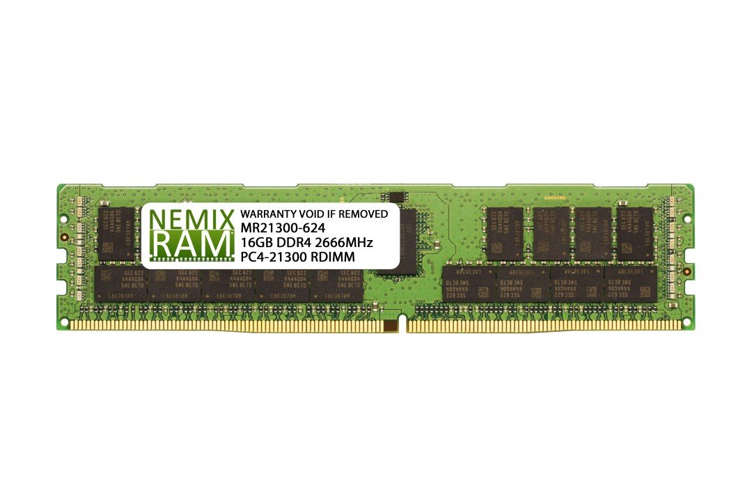 NEMIX RAM 16GB (1X16GB) DDR4 2666MHZ PC4-21300 2Rx4 1.2V CL19 288