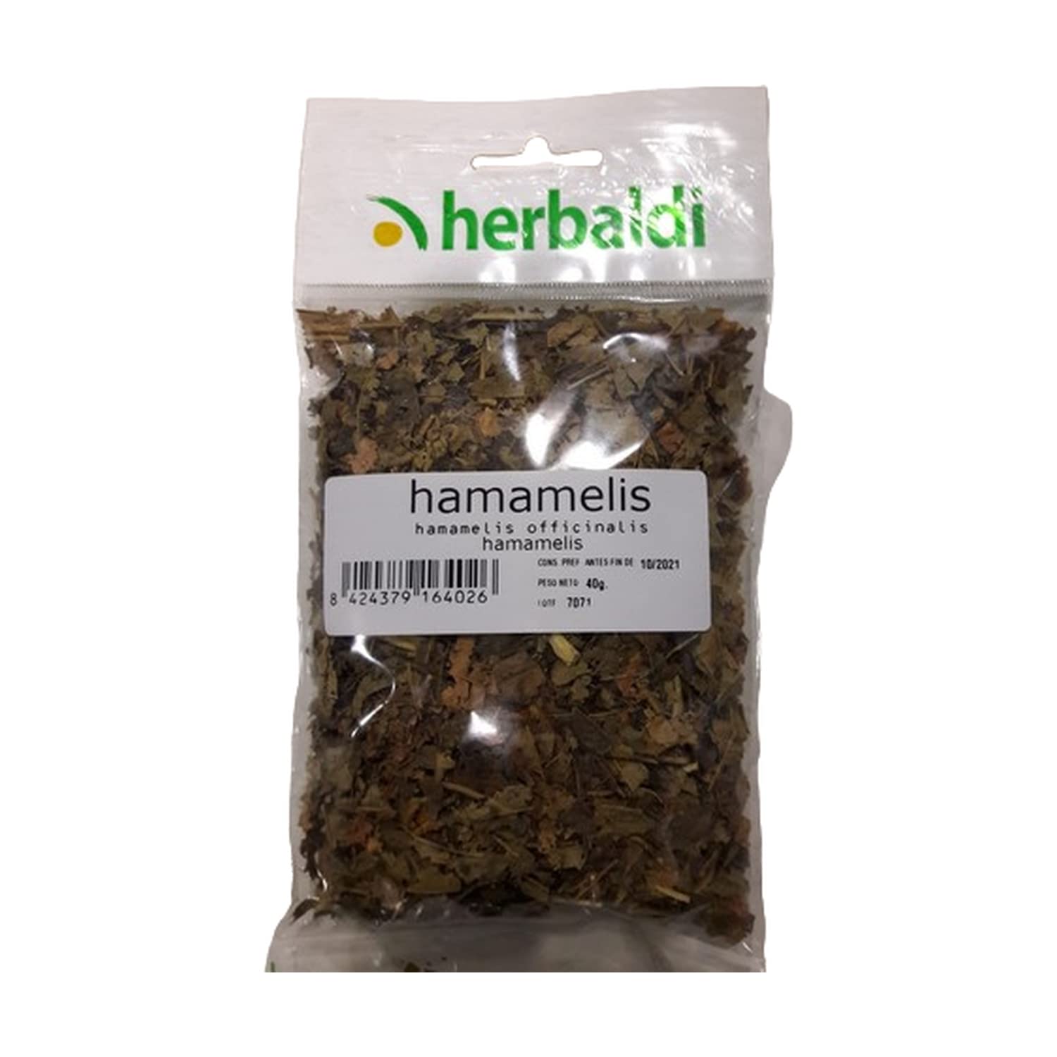 HIERBA HAMAMELIS hoja triturada 1kg.