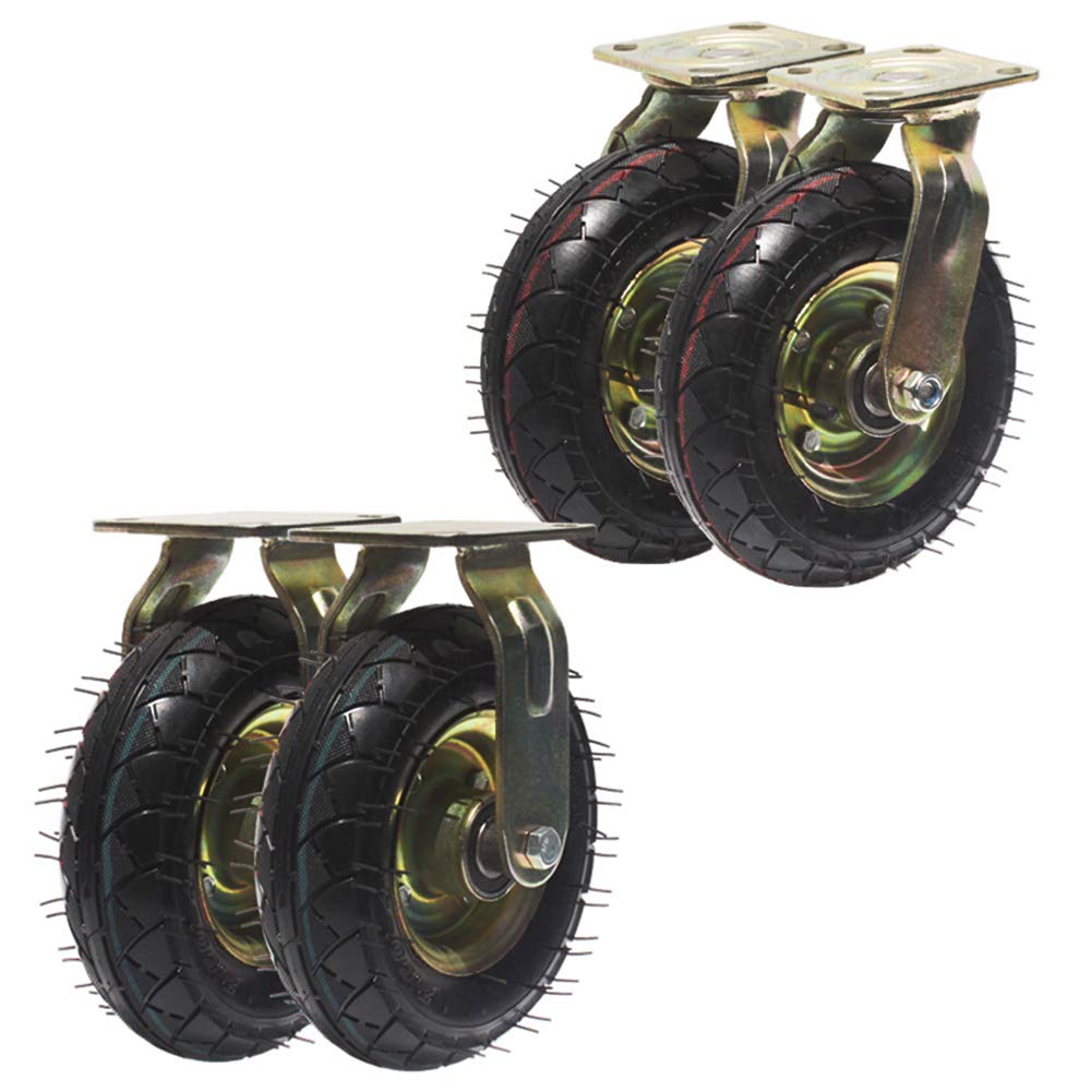 Ruota Pneumatica In Gomma 6 Pollici | Per Carrelli E Pianali, Portata 600kg, Larghezza 50mm