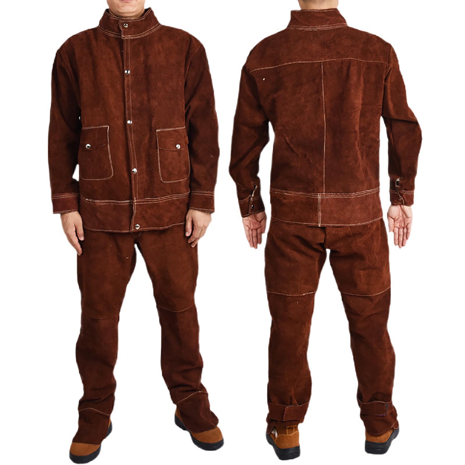 Schweißerjacke aus Rindsleder