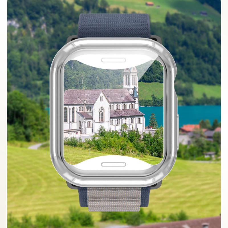 Coque Apple Watch 10 42mm ecran raye solution protection integrale violette