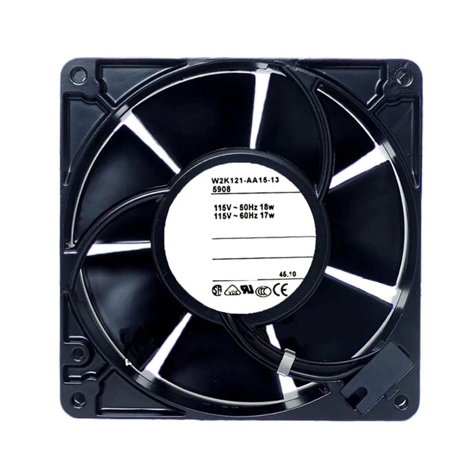 W2K121-AA15-13 5908 115VAC 18/17W Cooling Fan 12738 127 * 127 * 38MM
