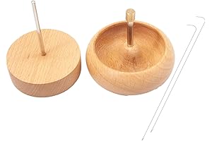 Wooden Bead Spinner: Crafting with Speed and Ease