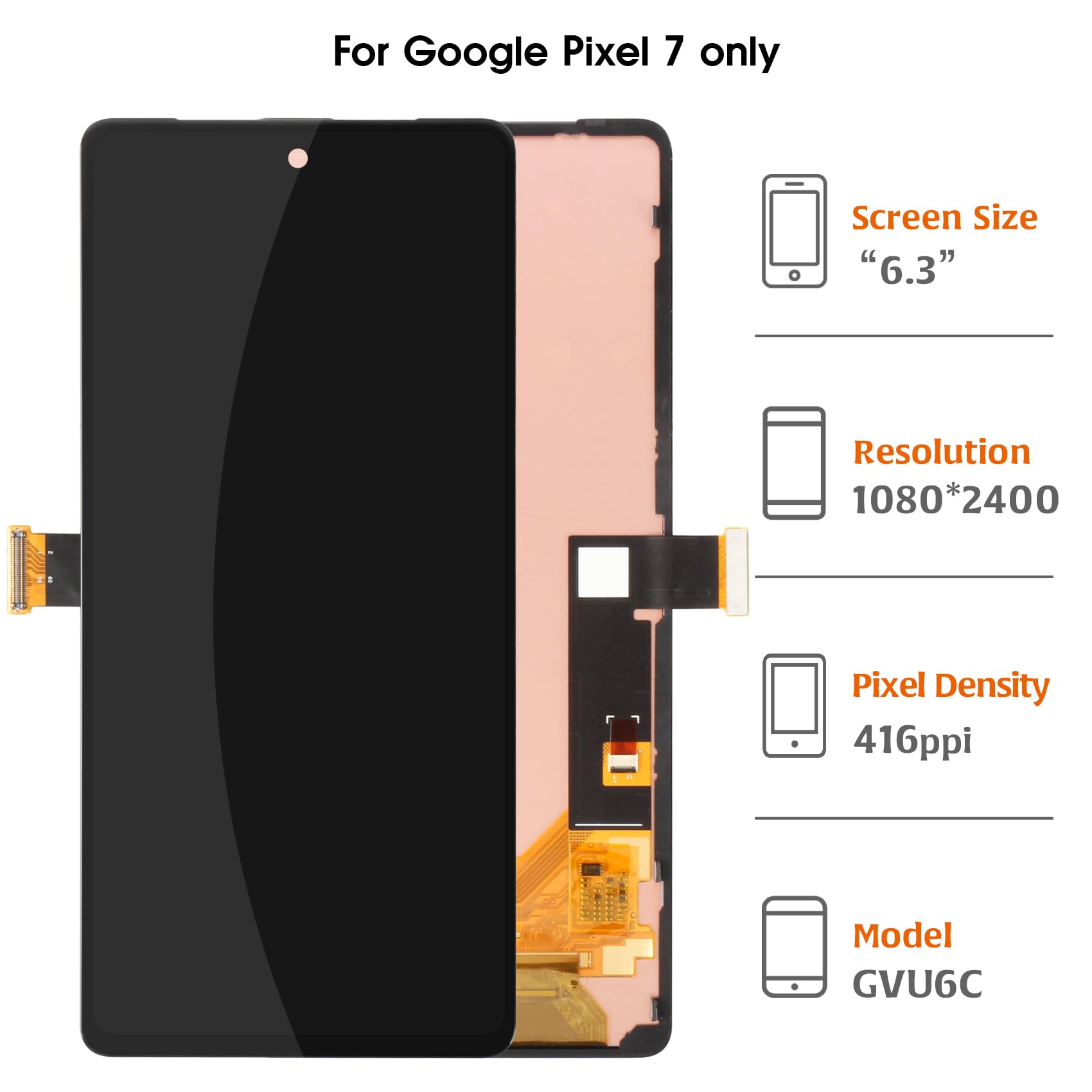 Amazon.com: A-MIND for Google Pixel 7 6.3