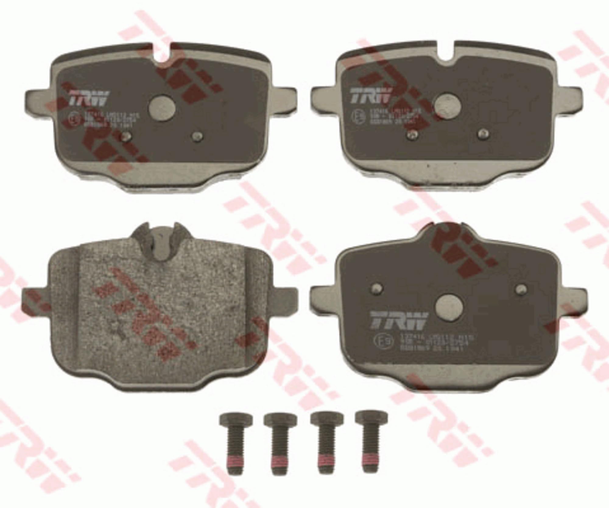 Image secondaire de TRW GDB1869 Kit De Plaquettes De Frein Frein à Disque COTEC pour BMW X3 (G01, F97, G08) 2017 - Essieu Arrière et autres véhicules