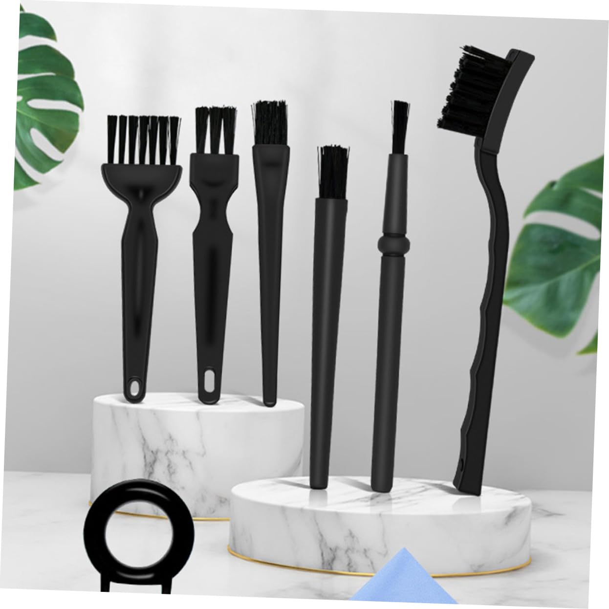 Hongchun Brosse Anti-poussière Pour Ongles En Acrylique, Brosse Anti-poussière Pour Ongles En Acrylique Brosse De Maquillage Color E Dissolvant Poudre D Immersion