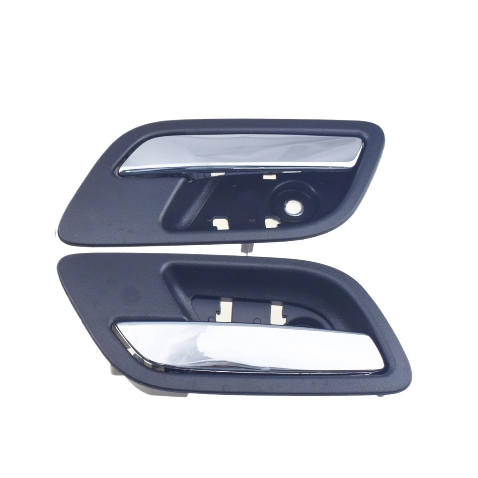 Punxdda Rear Lh Rh Pair Car Inner Handle For Chevrolet Avalanche For Silverado For Suburban For Tahoe For Sierra Yukon Interior Car Door Handle(Rear Lh Rh Pair)