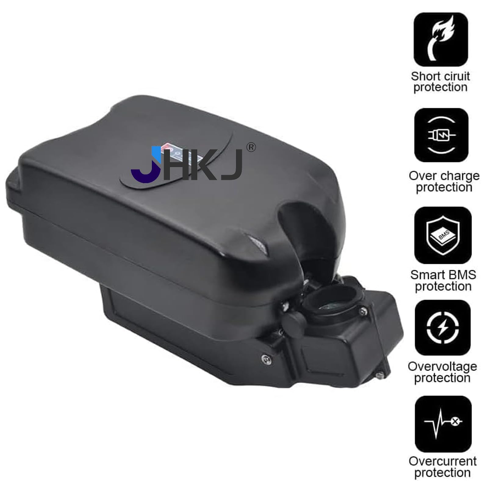 Akumulator litowy 24 V, 8 Ah, 10 Ah, 20 Ah, akumulator litowo-jonowy z ładowarką Akumulator litowy w kształcie żaby 24 V do zestawów silnikowych 200 W, 300 W, 400 W, 450 W