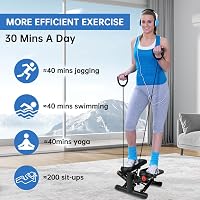 Flintronic Mini Stepper Otthoni Edzéshez 150kg Terhelhetőséggel LCD Kijelzővel 4
