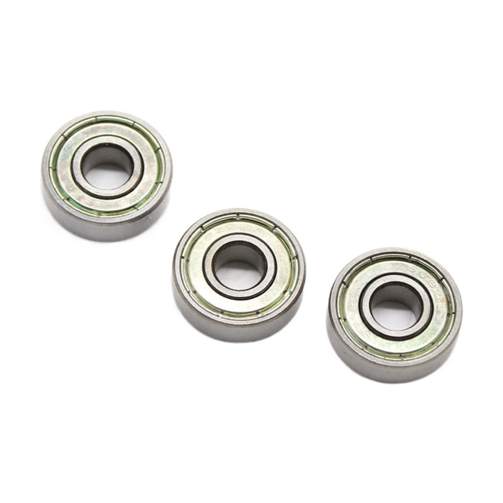 HYUJNAFZR Bimetal Seal Shield Micro deep Groove Bearing 10PCS 608ZZ 8x22x7mm Bearing Steel Bearing Deep Groove Ball Miniature Bearings Chrome Steel