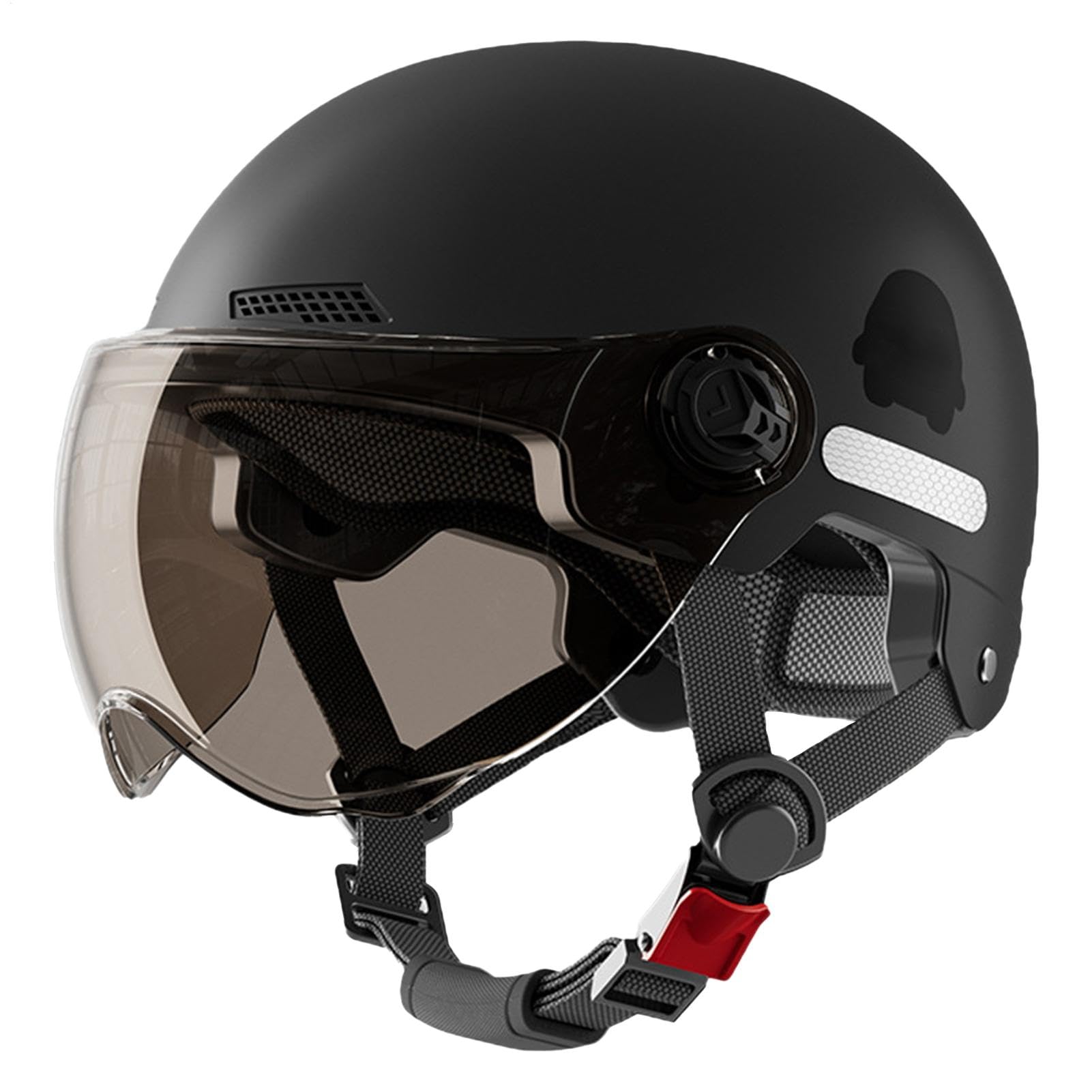 Casco da sci per adulti, casco da bici | Mountain Road – Casco da sci con occhiali protettivi, casco da snowboard per attrezzature da snowboard