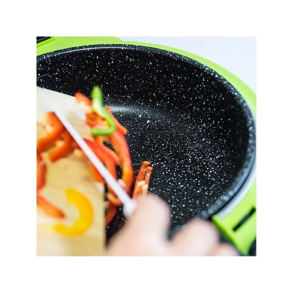 Cecotec Pack de Accesorios para Snacks y Cubeta Plana TurboCecofry 4D. Especial Snacks y Cubeta Plana para Pizzas, 3 Litros de Capacidad, Aptos para Lavavajillas