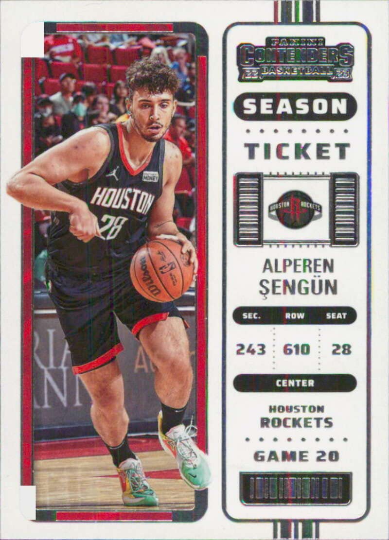 Amazon.com: 2022-23 Panini Contenders Season Ticket #91 Alperen 