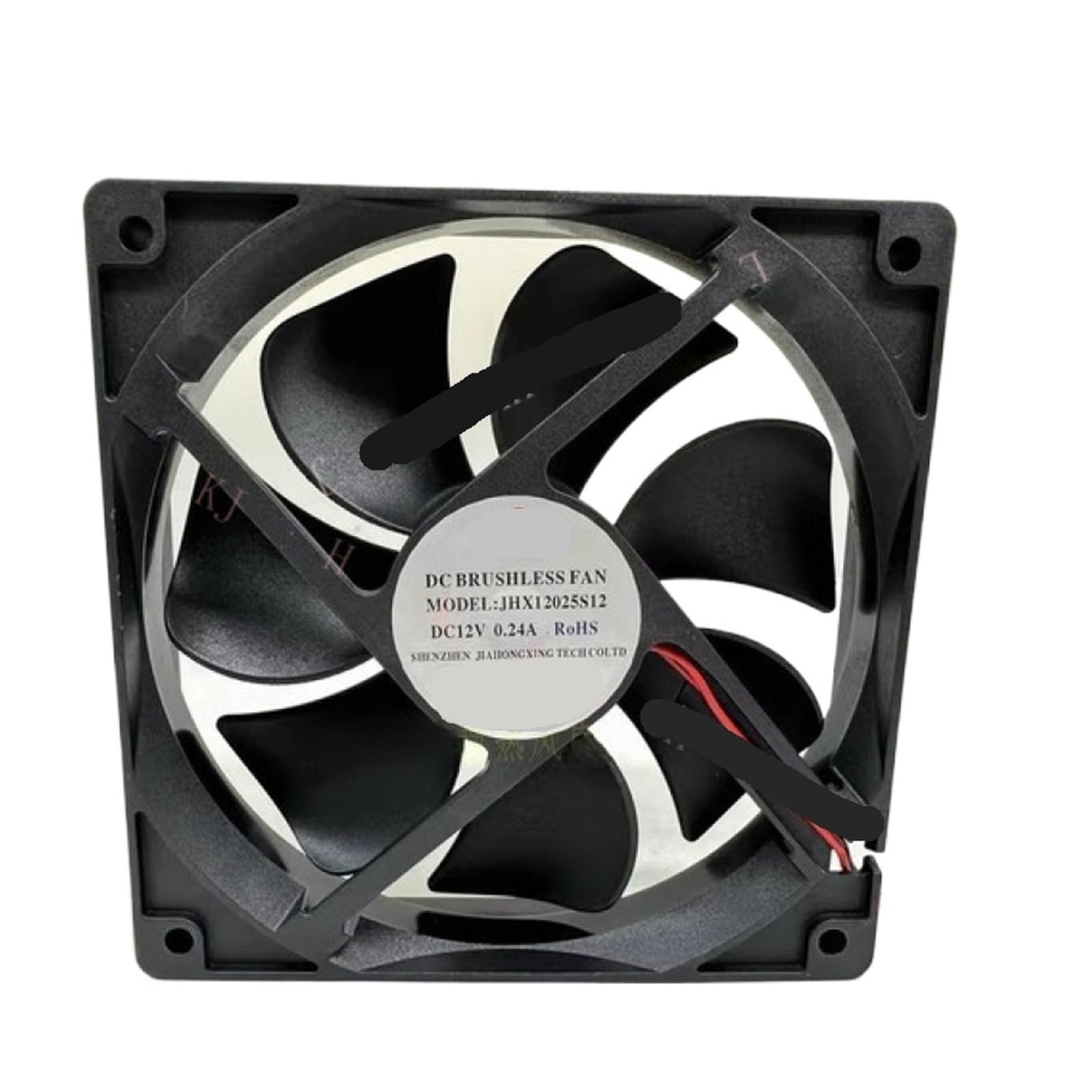 LWJYIPETZQ JHX12025S12 DC12V 0.24A 12CM 12025 120 * 25MM Cooling Fan