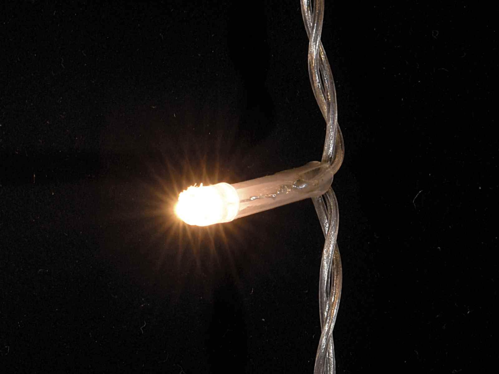 Cortina de luces navideñas con 624 LED para interior y exterior para decorar casa y tiendas