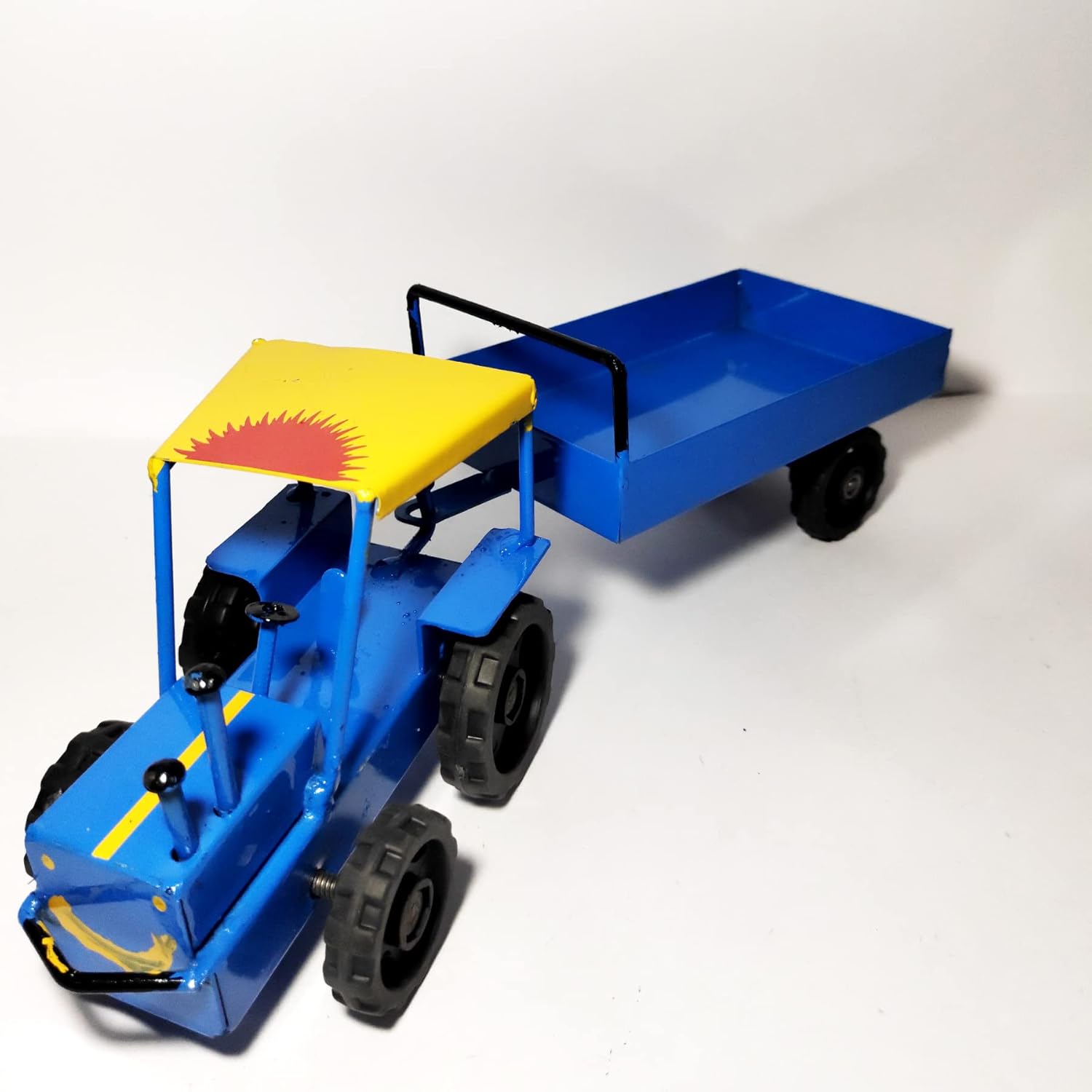 Dhivaan World Toys Metal Tractor Toy/Iron/Lokhand Tractor/DieCast Farm