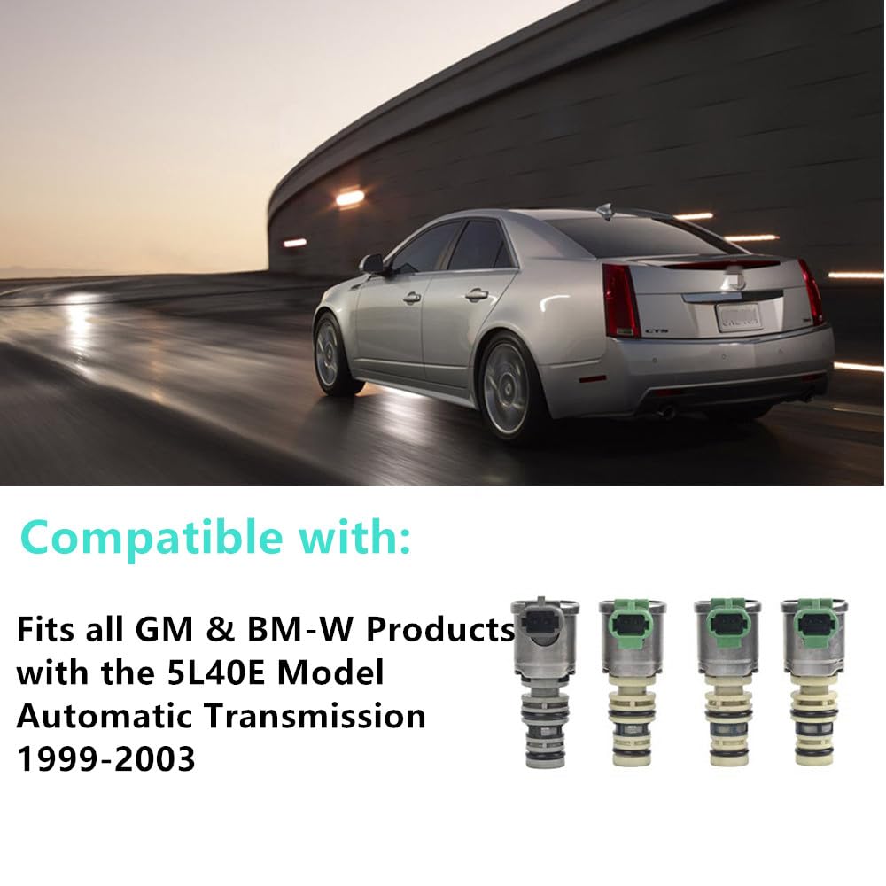 5L40E trasmissione solenoide Kit per GM & BM-W Shift TCC EPC NUOVO 1999-2003 (99166)