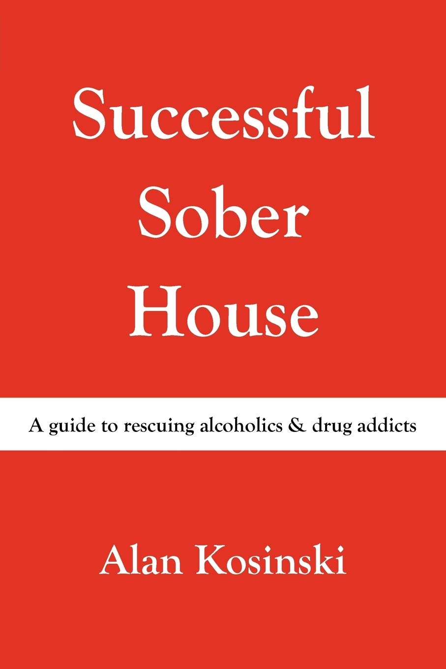 Successful Sober House: A Guide to Rescuing Alcoholics & Drug Addicts