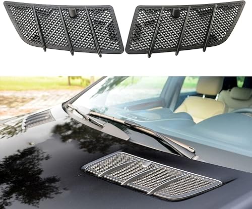 Miniatura 2 de Par de cubiertas de rejilla de ventilación de aire compatible con Mercedes Benz W164 ML-Class ML350 ML550 ML63 GL320 GL350 GL450 GL550