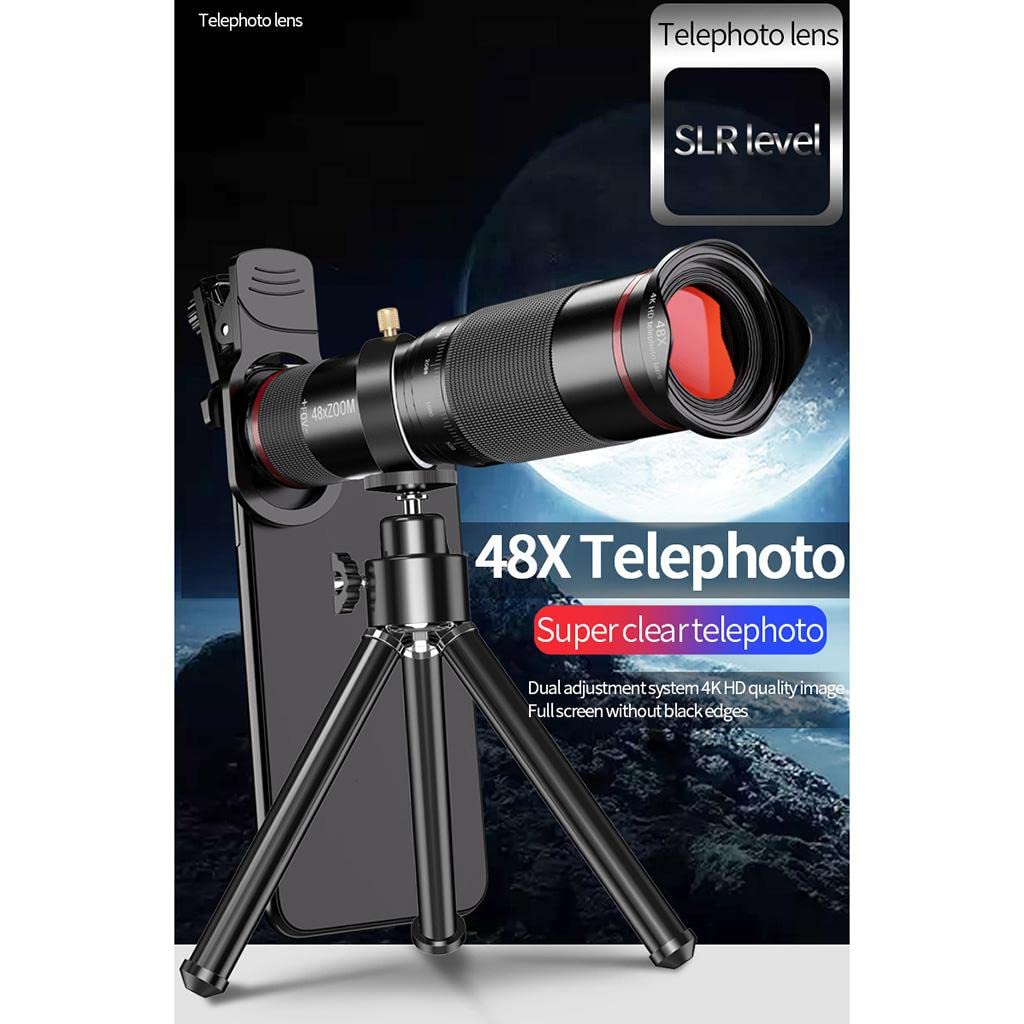 Smart Phone Camera Lens Kit 48X Telephoto Lens Universal for iPhone Android-image-28