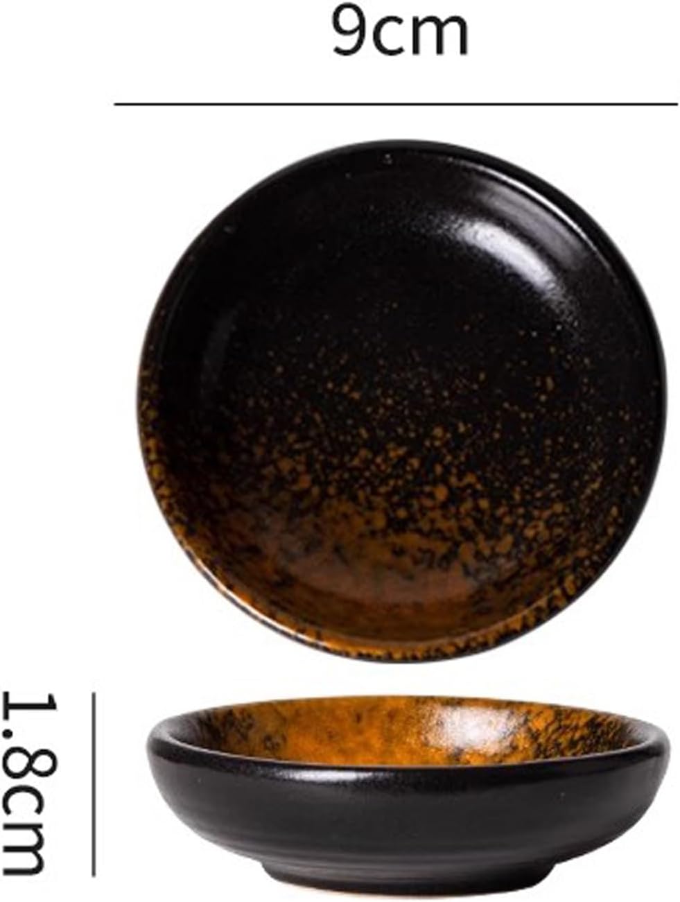 Bowl for Sauce Ceramic Tableware Can be Used to Make Sauces Such as Salad Dressing and Ketchup