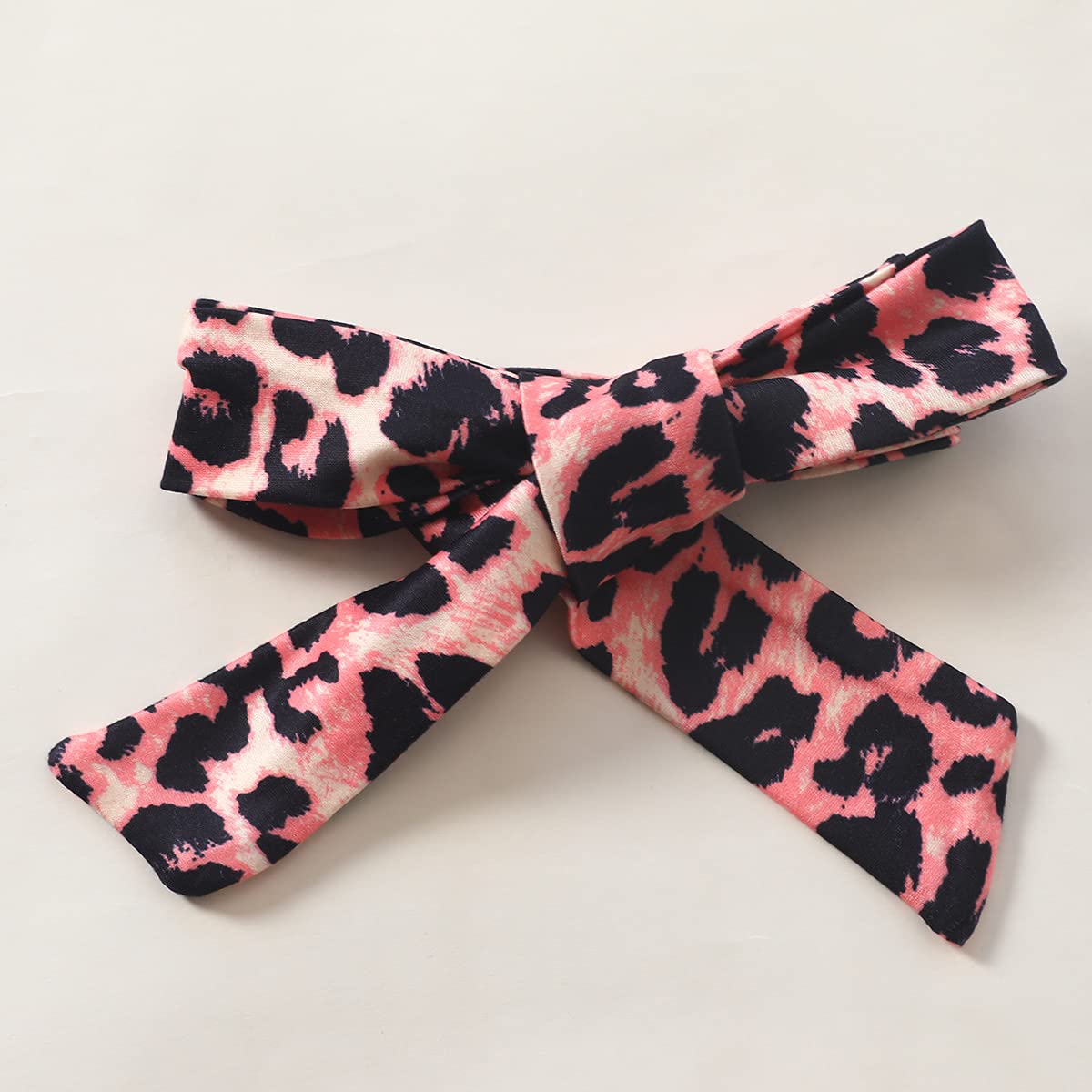 Verve Jelly Ensemble de vêtements 3 pièces à capuche pour bébé garçon et fille avec imprimé léopard