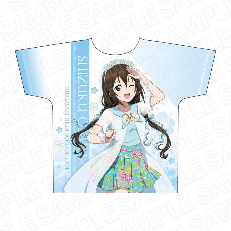 ラブライブ!　虹ヶ咲学園スクールアイドル同好会 フルグラフィックTシャツ 虹ヶ咲学園スクールアイドル同好会 フルグラフィックTシャツ