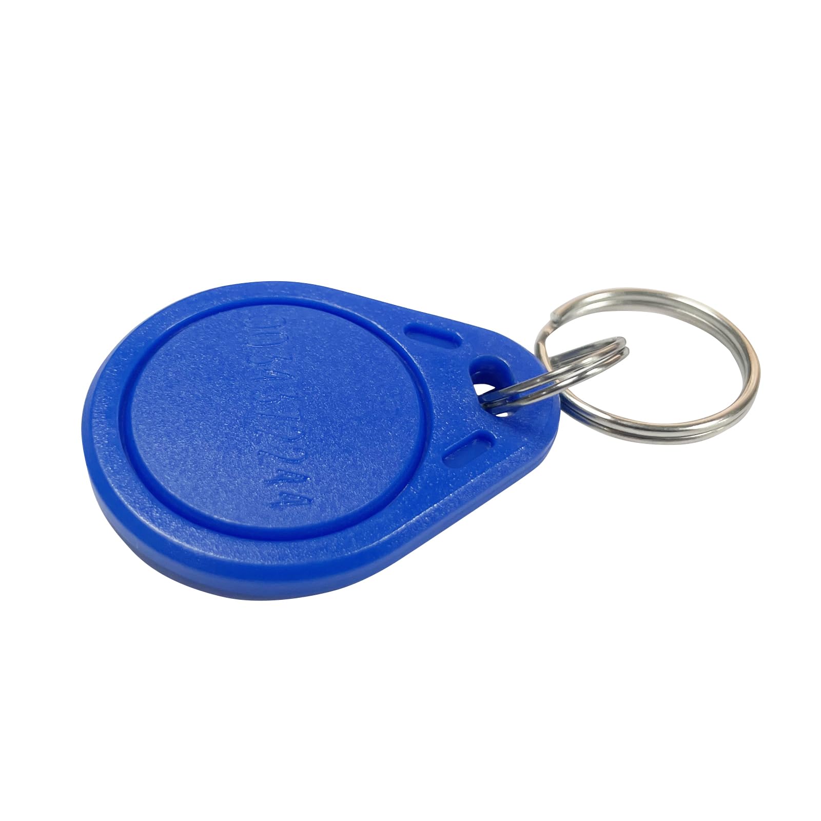 Lot de 100 porte-clés RFID 125 kHz - Cartes porte-clés en lecture seule compatibles avec EM4100/TK4100 - ABS durable et étanche pour systèmes de contrôle d'accès, maison, bureau, hôtel (100 porte-clés