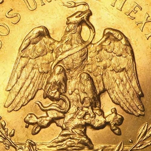 Vista 4 de Moneda Oro Mexicano 1947 50 Pesos AGW 1.2057 oz Brillante Sin Circular (BU) - Moneda de 37.5 Gr de Oro Puro 50 MXN NGC BU