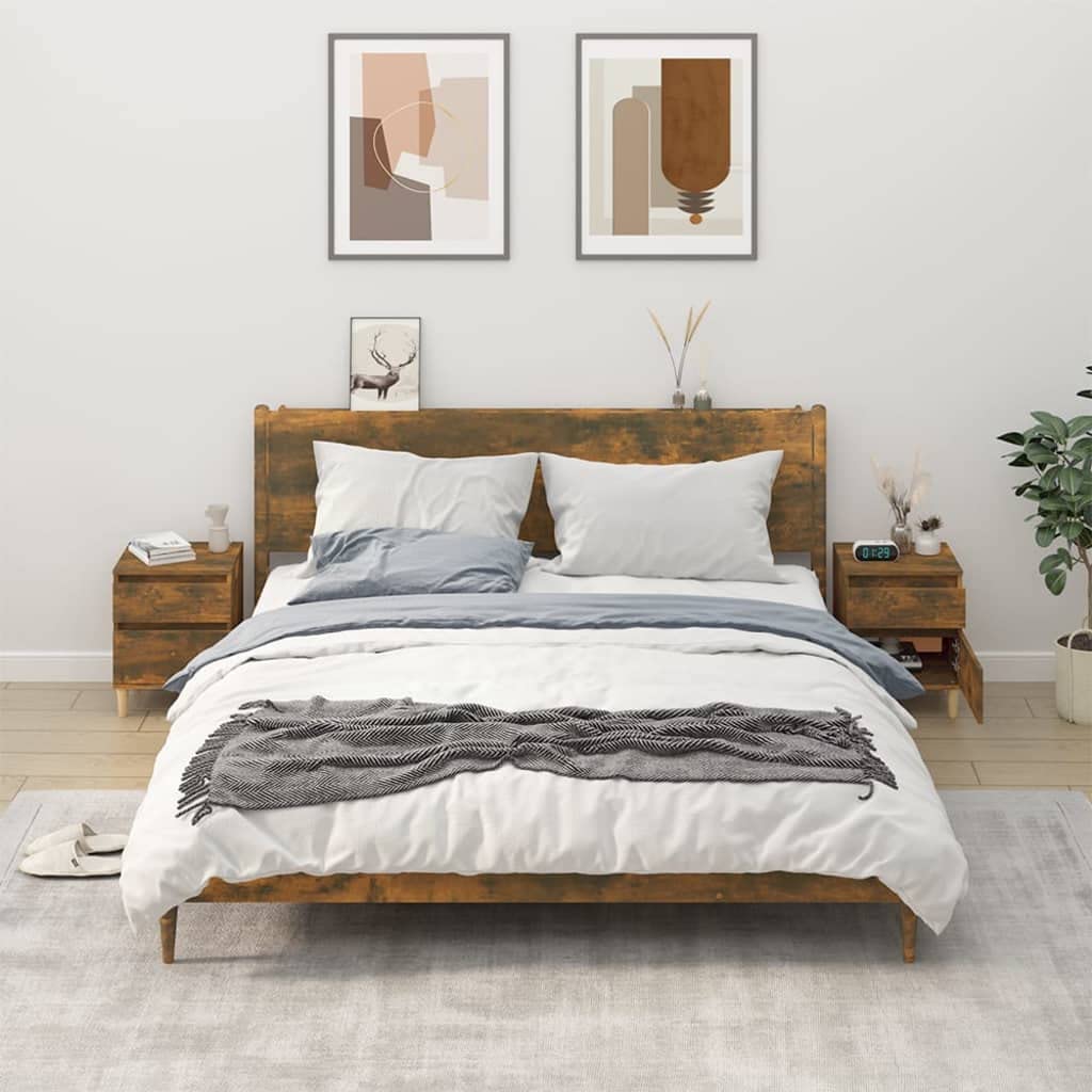 Comodini, 2 pezzi, per camera da letto, soggiorno, studio, ufficio, incenso, 40 x 35 x 50 cm
