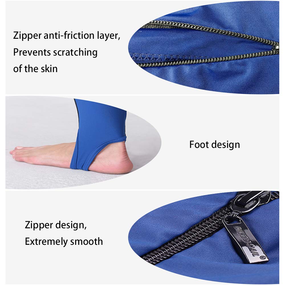 1mm Neopren-Neoprenanzug für Damen, Einteiliger Surf-Tauchanzug für Männer Schwimmen/Triathlon-Tauchen/für alle Wasserprojekte,Woman,XL