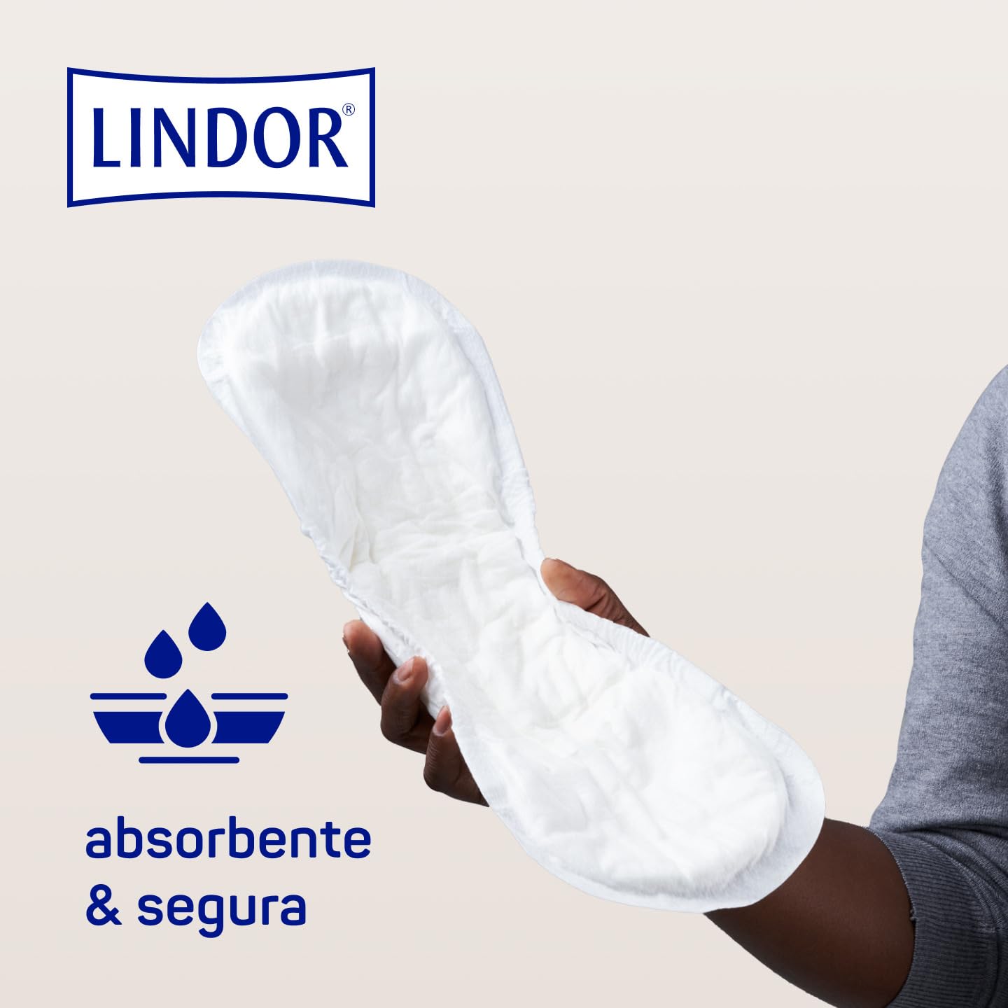Lindor Lady: Kompresy dla kobiet z utratą moczu, Maxi, Ochraniacze i absorbenty na nietrzymanie moczu, 168 szt