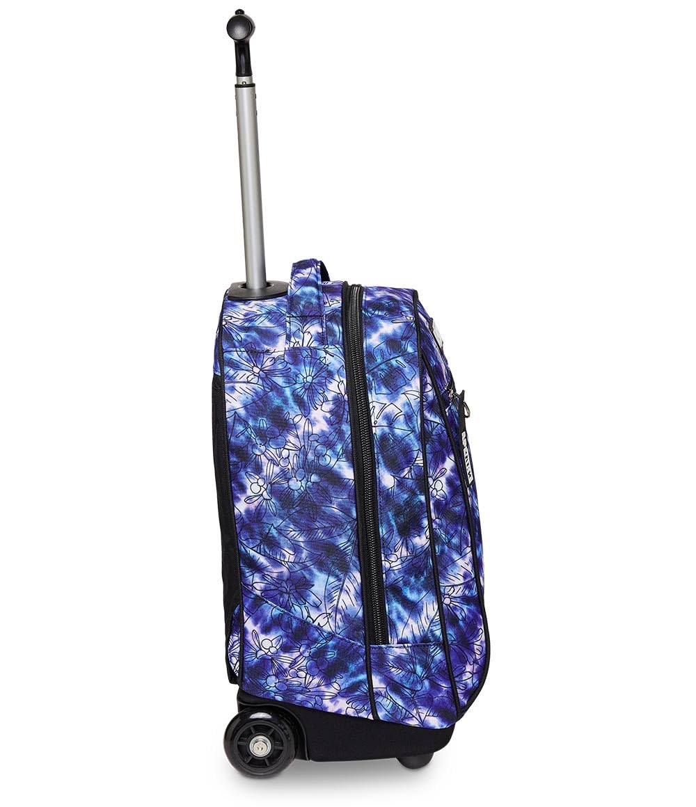 Appack Big Trolley Scuola, Blu, 2 in 1, Doppio Uso, Con Spallacci Uso Zaino, Maxi Ruote, Mazi Capienza, Scuola & Tempo libero, Bambini e Ragazzi