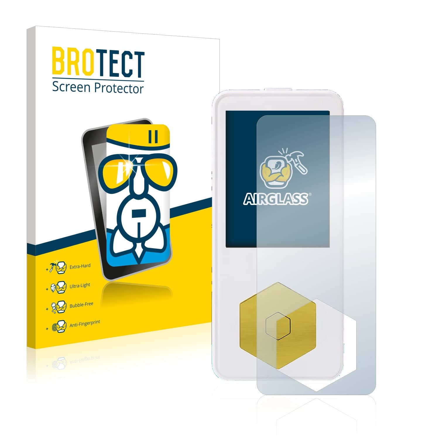 BROTECT 2x Matte Entspiegelte Schutzfolie(für Kaleido DBLG1 Handset