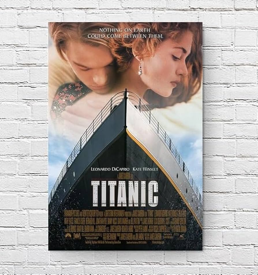 Amazon.co.jp: 映画ポスター タイタニック TITANIC レオナルド