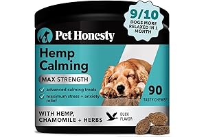 Advanced Calming Chews for Dogs: Hemp + Valerian Root Dog Calming Treats