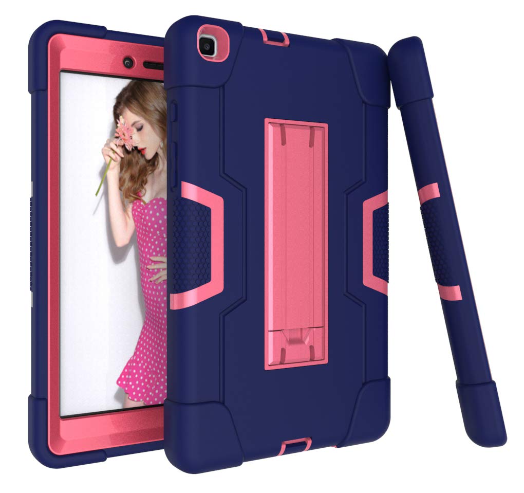 Galaxy Tab A Case 2019, Bingcok Heavy Duty Rugged Full-Body Hybrid  Shockproof Drop Protection Cover with Kickstand for Samsung Galaxy Tab A