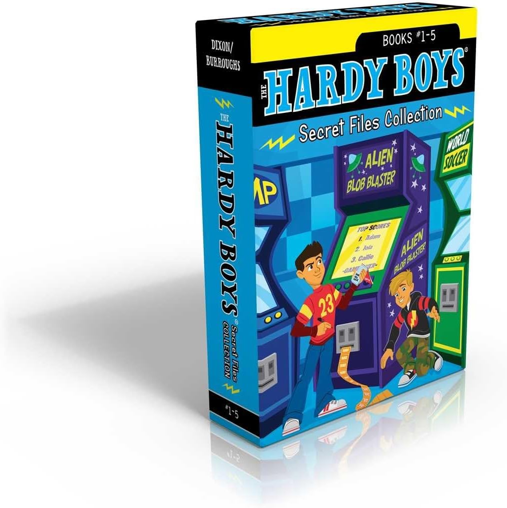 The Hardy Boys Secret Files Collection Books 1-5 (Boxed Set): Trouble at the Arcade; The Missing Mitt; Mystery Map; Hopping Mad; A Monster of a Mystery